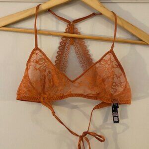 Victoria's Secret "Very Sexy" Unlined, Lace and Mesh Bralette Size S